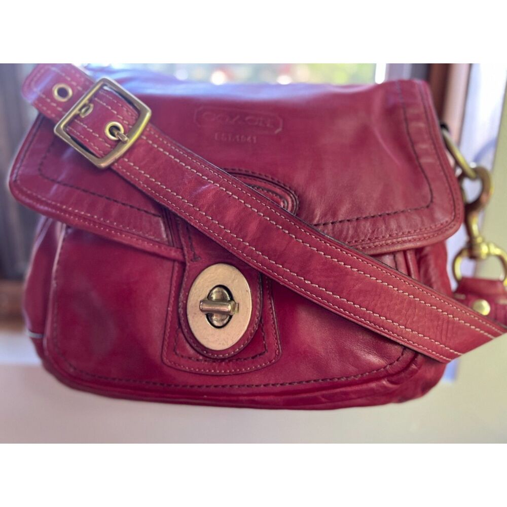 Vintage Y2K Coach Legacy Ali Shoulder Bag F12854 2008 - Picture 2 of 16